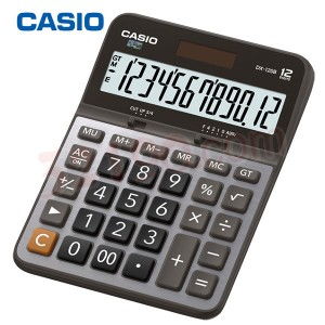 Casio卡西欧DX-120B计算器 小巧机身，精准计算，办公得力助手